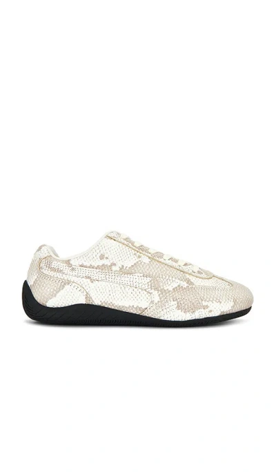 Puma Speedcat Snake Sneakers In Neutral