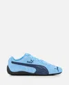 Puma Speedcat Archive Sneakers With Suede And Textured Panels In Blue