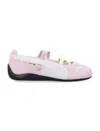 Puma Womens Whisp Of Pink Speedcat Ballet Suede Low-top Trainers In Pink