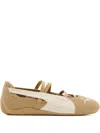 Puma Speedcat Suede Sneakerinas In Brown
