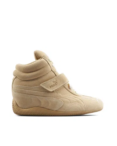Puma Speedcat Wedge Hidden Wedge High-top Sneakers In Brown