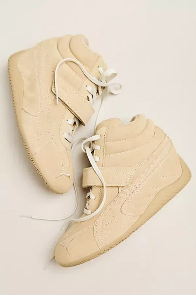 Puma Speedcat Wedge Sneakers In Neutral