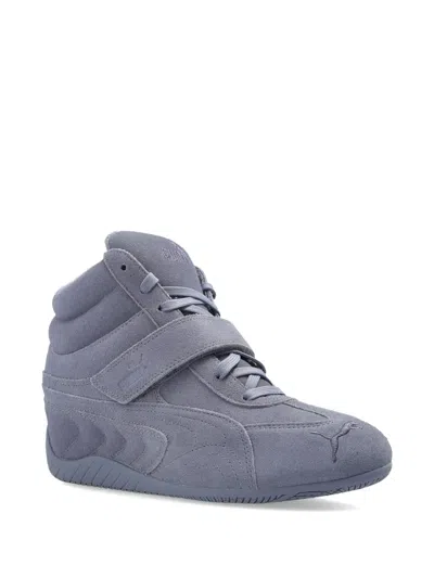 Puma Speedcat Wedge Sneakers In Blue