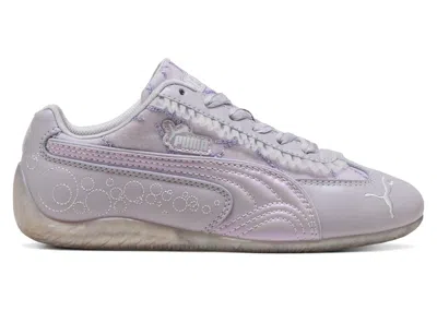 Pre-owned Puma Speedcat Wicked Goodness (women's) Sneakers In Lilac Crush/silver Mist/intense Lavender