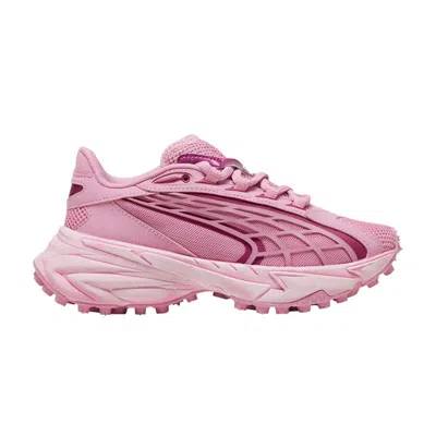 Pre-owned Puma Spirex Big Kid 'mystery Garden' | Pink | Kid's Size 7