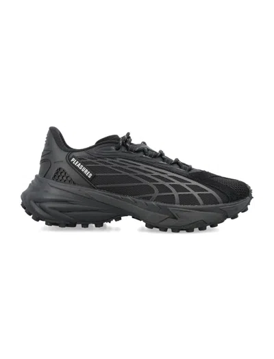 Puma Solid Colour Spirex Low-top Trainers In Black