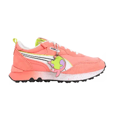 Pre-owned Puma Spongebob Squarepants X Rider Fv Jr 'patrick' In Pink