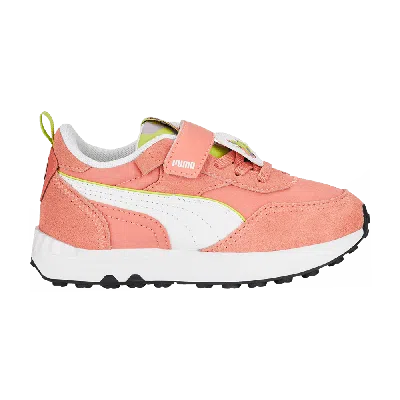 Pre-owned Puma Spongebob Squarepants X Rider Fv Little Kid 'patrick' In Pink