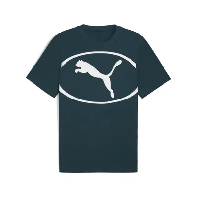 Puma Sport Graphic T-shirt Us Men In Green