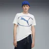 Puma Sport Graphic T-shirt Us Men In White