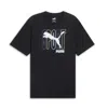Puma Graphics Sport T-shirt In Black