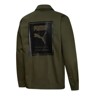 Puma Sport Multi-pockets Jacket 'green Black'