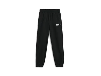 Puma Sport Pack Essential Joggers (big Kid) Boy's Workout Black : Sm (8 Big Kid) 25, Cotton/polyester