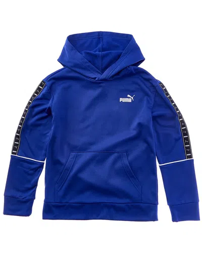 Puma Sport Pack Fleece Pullover Hoodie In Blue