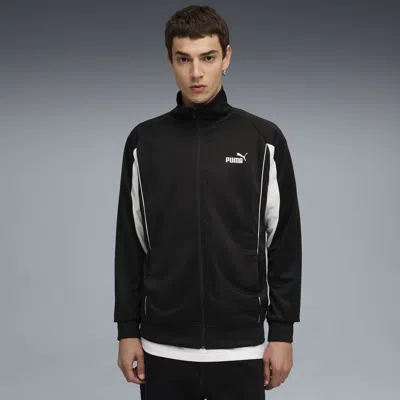 Puma Sport Poly Track Jacket Men In Black
