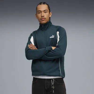 Puma Sport Poly Track Jacket Men In Green