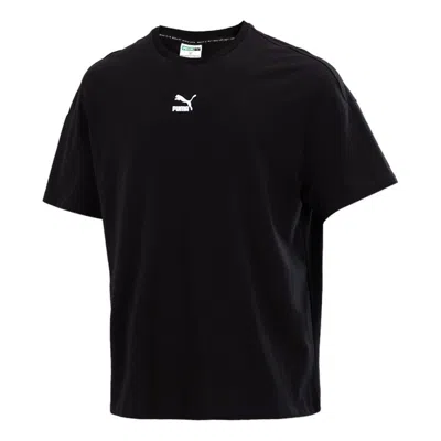 Puma Sport Running Trainingwork Outfast Dringbreathable Fabric Round Neckshort Sleeve Black