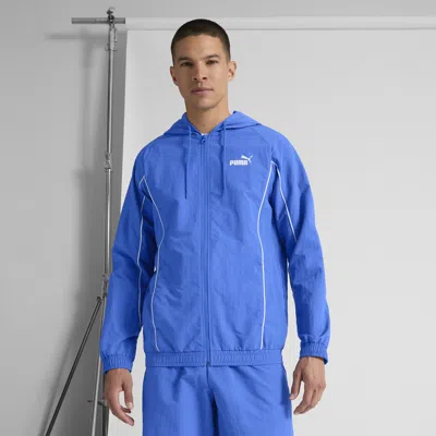 Puma Sport Woven Jacket Men In Blue