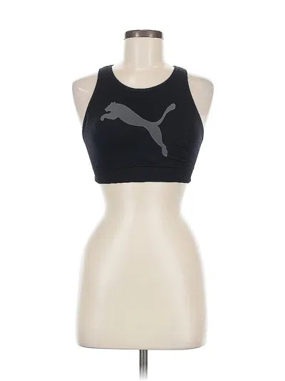 Pre-owned Puma Sports Bra In Black