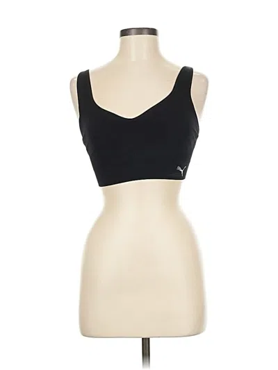 Pre-owned Puma Sports Bra In Black