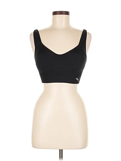 Pre-owned Puma Sports Bra In Black