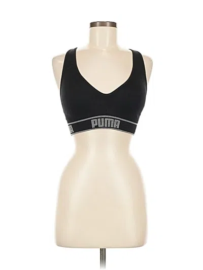 Pre-owned Puma Sports Bra In Black