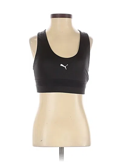 Pre-owned Puma Sports Bra In Black