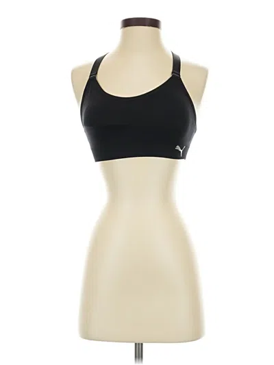 Pre-owned Puma Sports Bra In Black