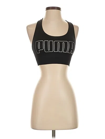 Pre-owned Puma Sports Bra In Black