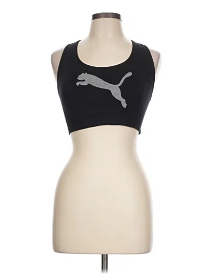 Pre-owned Puma Sports Bra In Black