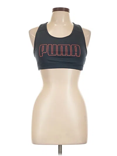 Pre-owned Puma Sports Bra In Black
