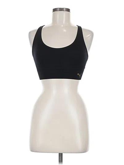Pre-owned Puma Sports Bra In Black