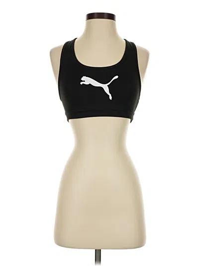 Pre-owned Puma Sports Bra In Black