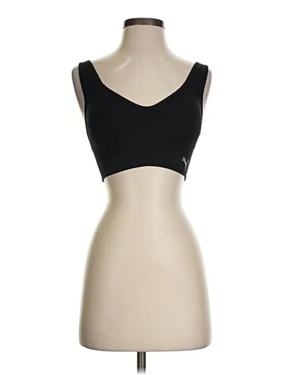 Pre-owned Puma Sports Bra In Black