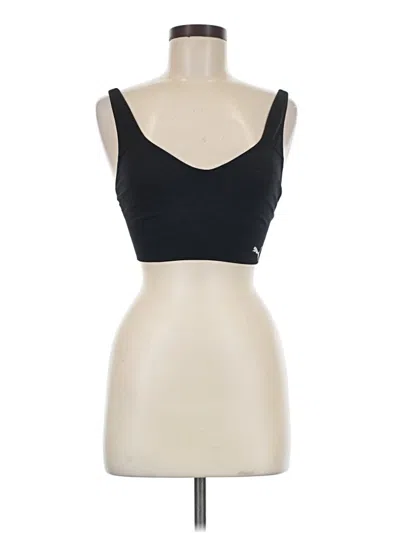 Pre-owned Puma Sports Bra In Black