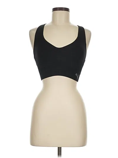 Pre-owned Puma Sports Bra In Black