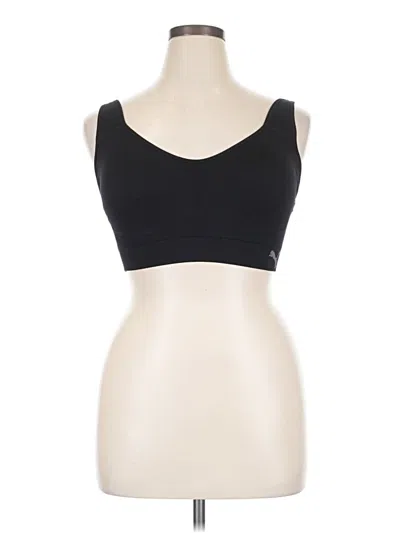 Pre-owned Puma Sports Bra In Black