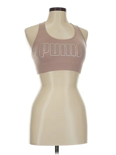 Pre-owned Puma Sports Bra In Brown