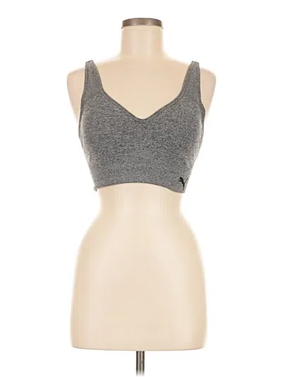 Pre-owned Puma Sports Bra In Gray