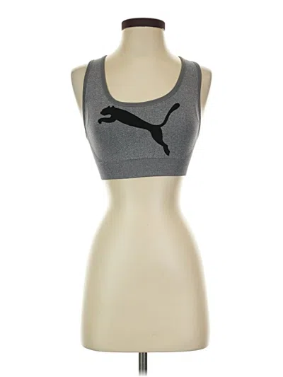 Pre-owned Puma Sports Bra In Gray