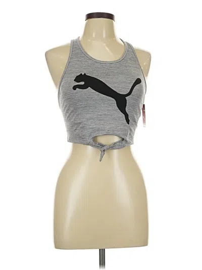 Puma Sports Bra In Gray
