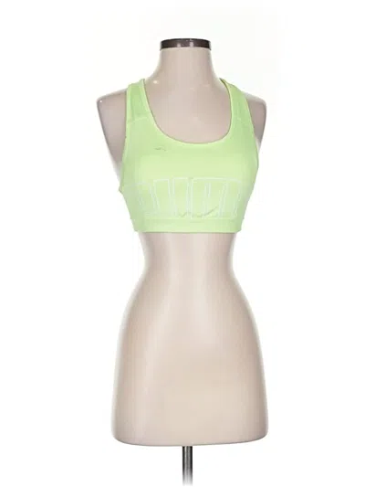 Pre-owned Puma Sports Bra In Green