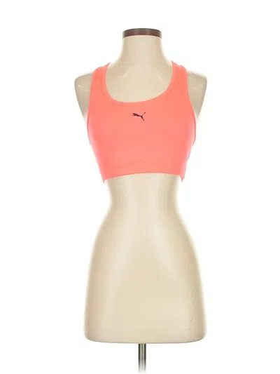 Pre-owned Puma Sports Bra In Orange