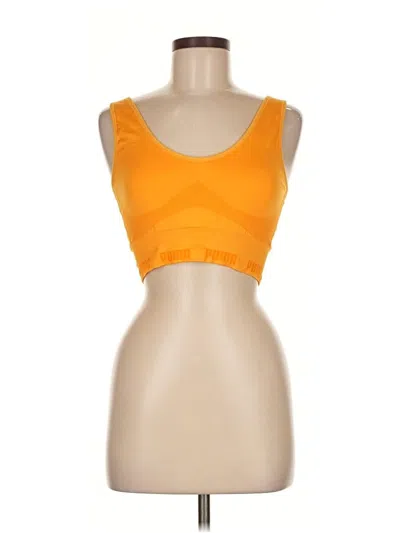 Pre-owned Puma Sports Bra In Orange