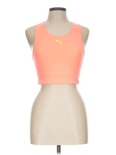 Pre-owned Puma Sports Bra In Orange