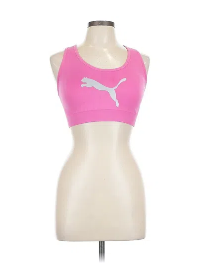 Pre-owned Puma Sports Bra In Pink