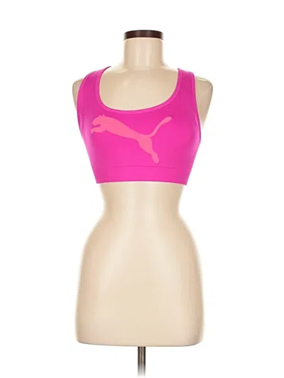 Pre-owned Puma Sports Bra In Pink