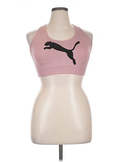 Pre-owned Puma Sports Bra In Pink