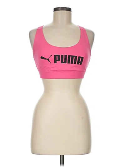 Pre-owned Puma Sports Bra In Pink
