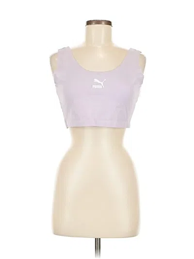 Pre-owned Puma Sports Bra In Purple